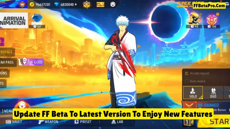 How to Update FF Beta to the Latest Version [Easy Guide 2026]